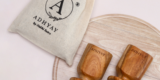 Netra Neti wooden cups