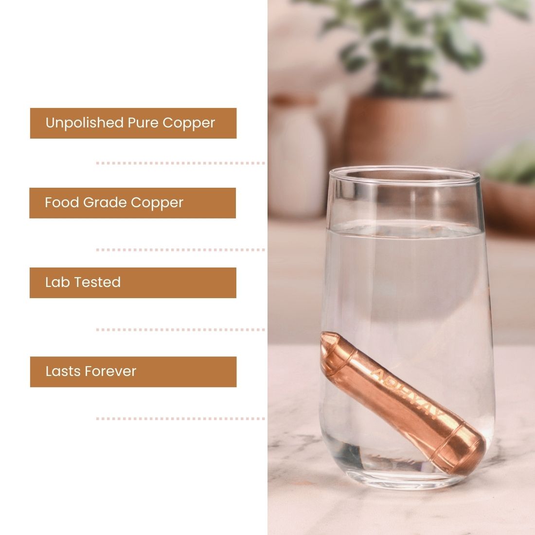 Copper Stem Water Enhancer : a Gift of Wellness