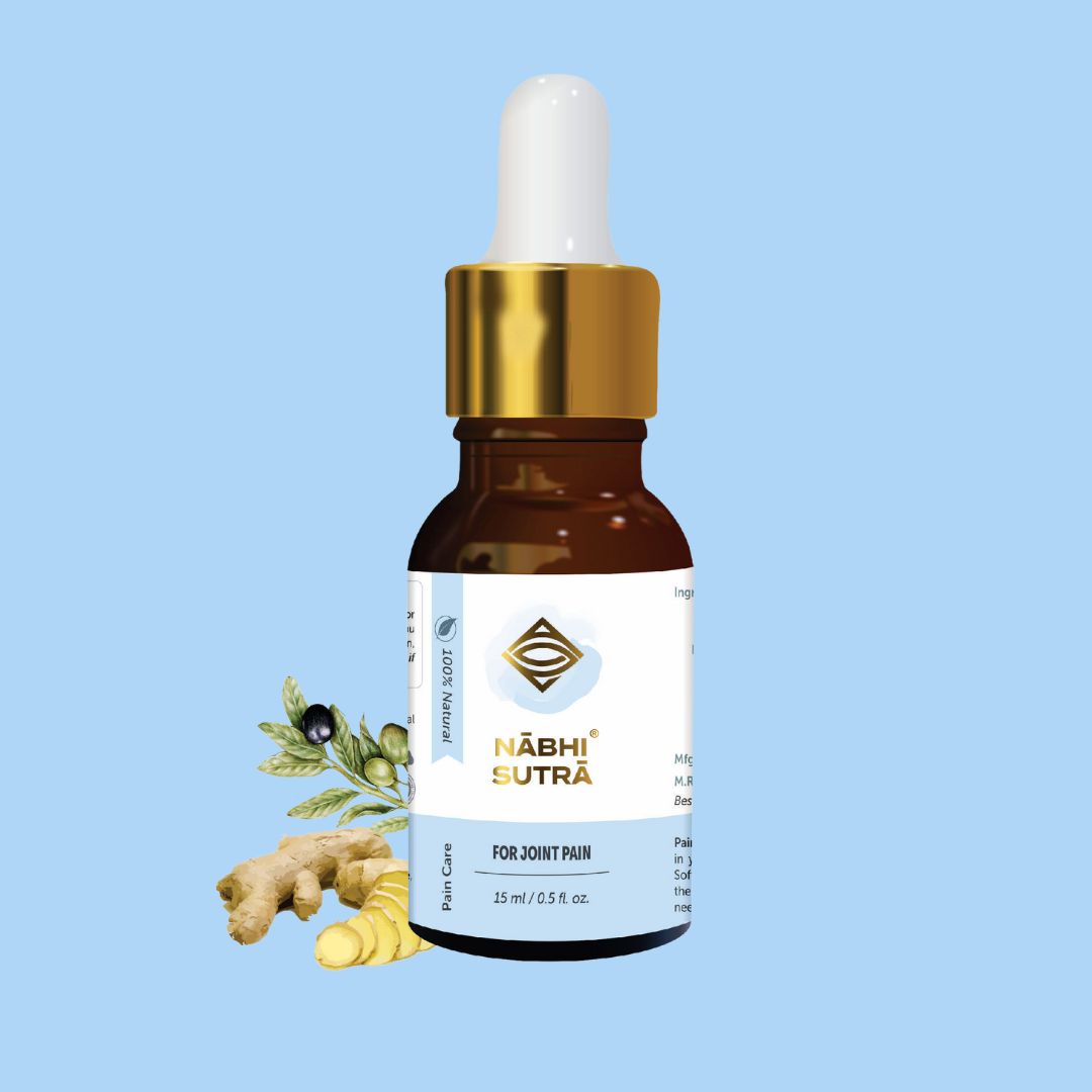 Joint Pain Remedy - Belly Button Oil | With Goodness of Castor & Ginger Oil