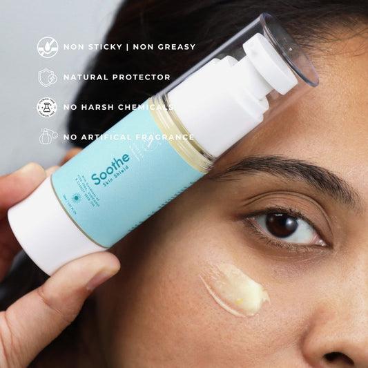 Soothe Skin Shield : Natural Sun Protection Day Cream