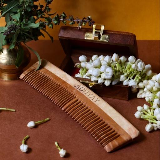 Neem Wood Combs : Pack of 2