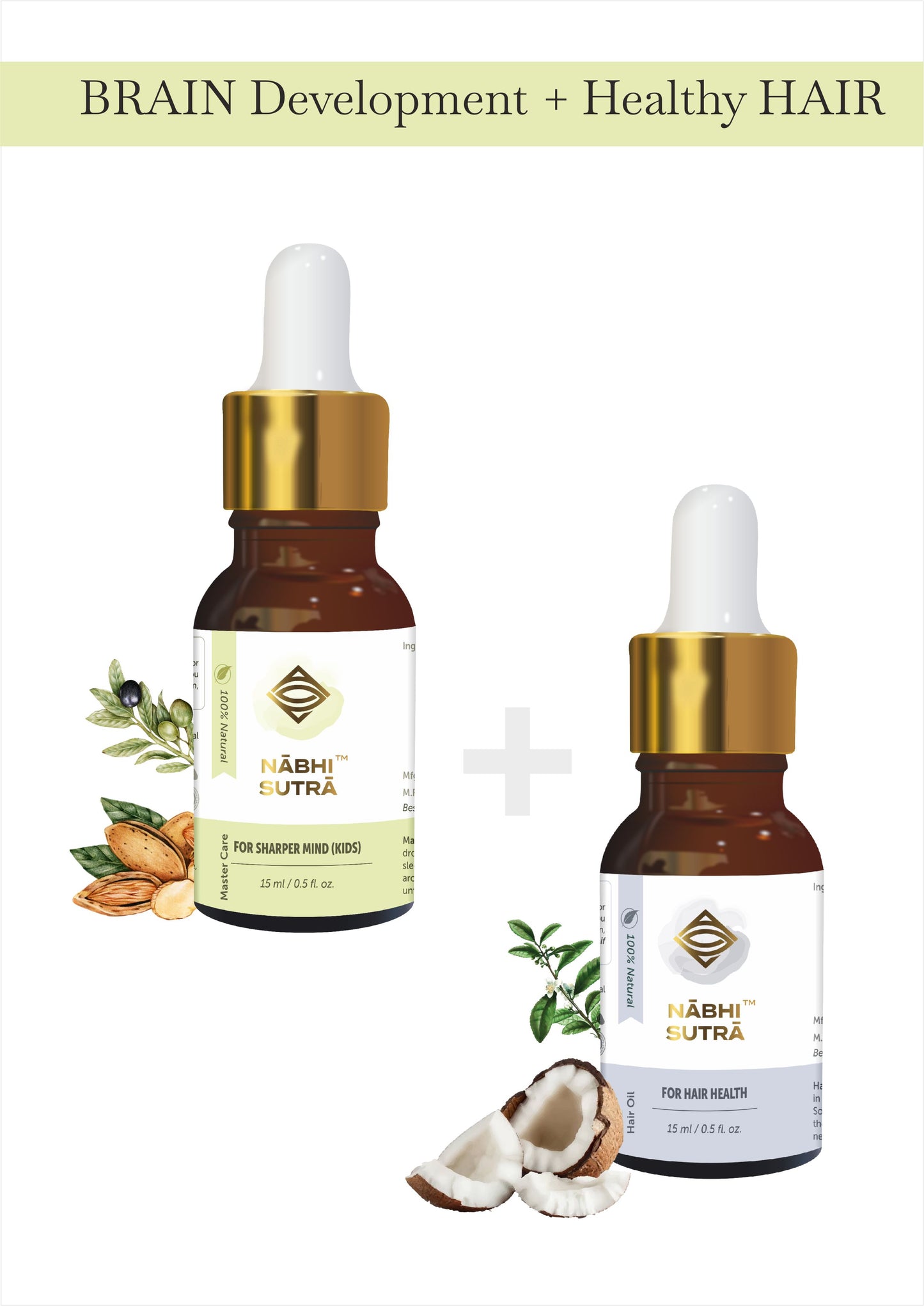 Kids Growth Oil & Healthy Hair Belly Button Oils