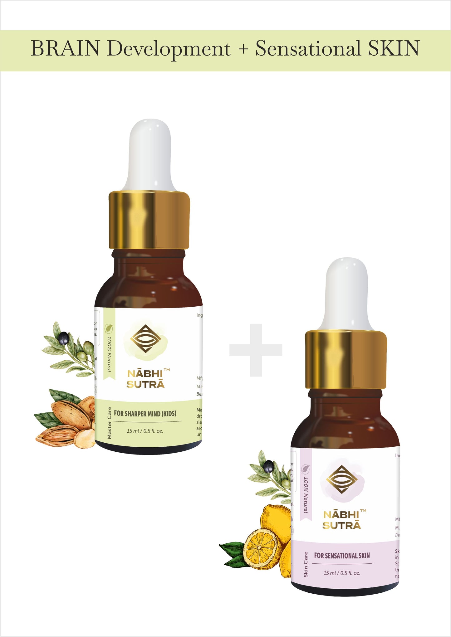 Kids Growth Oil & Sensational Skin Belly Button Oils