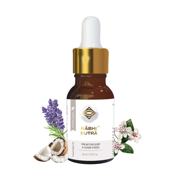 Sleep Inducing / Stress Relief - Belly Button Oil | With goodness of Tagar & Lavender Oil