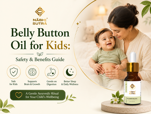 Belly Button Oil For kids: Safety & Benefits Guide