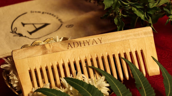 Why wooden comb over plastic comb?