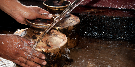 cleaning of copper vessel 