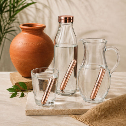 Copper Stems : To Enhance your drinking water!