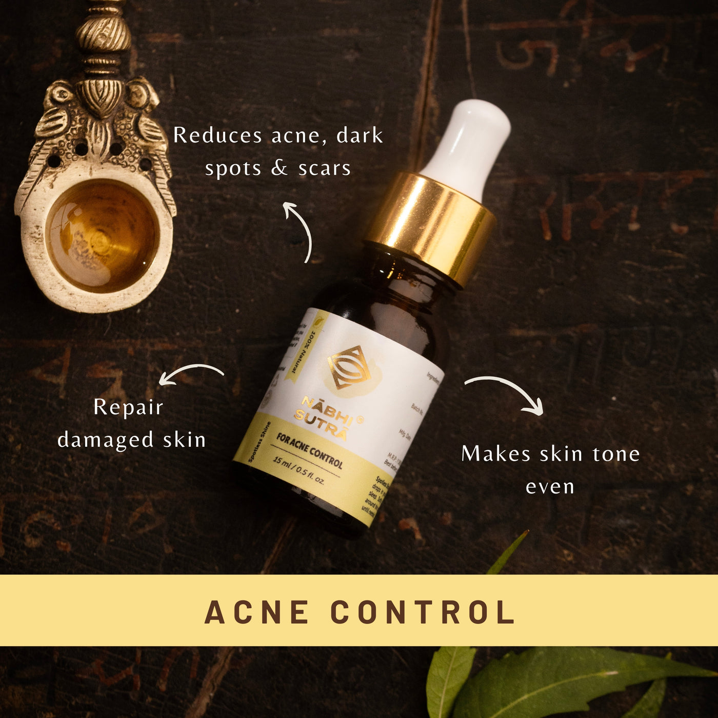 Acne Control - Belly Button Oil | With goodness of Neem Oil