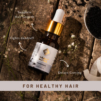 healthy hair belly button oil