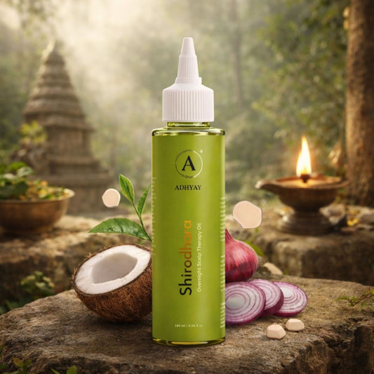 Shirodhara Overnight Scalp Therapy Oil : Covers 8 Weeks Therapy