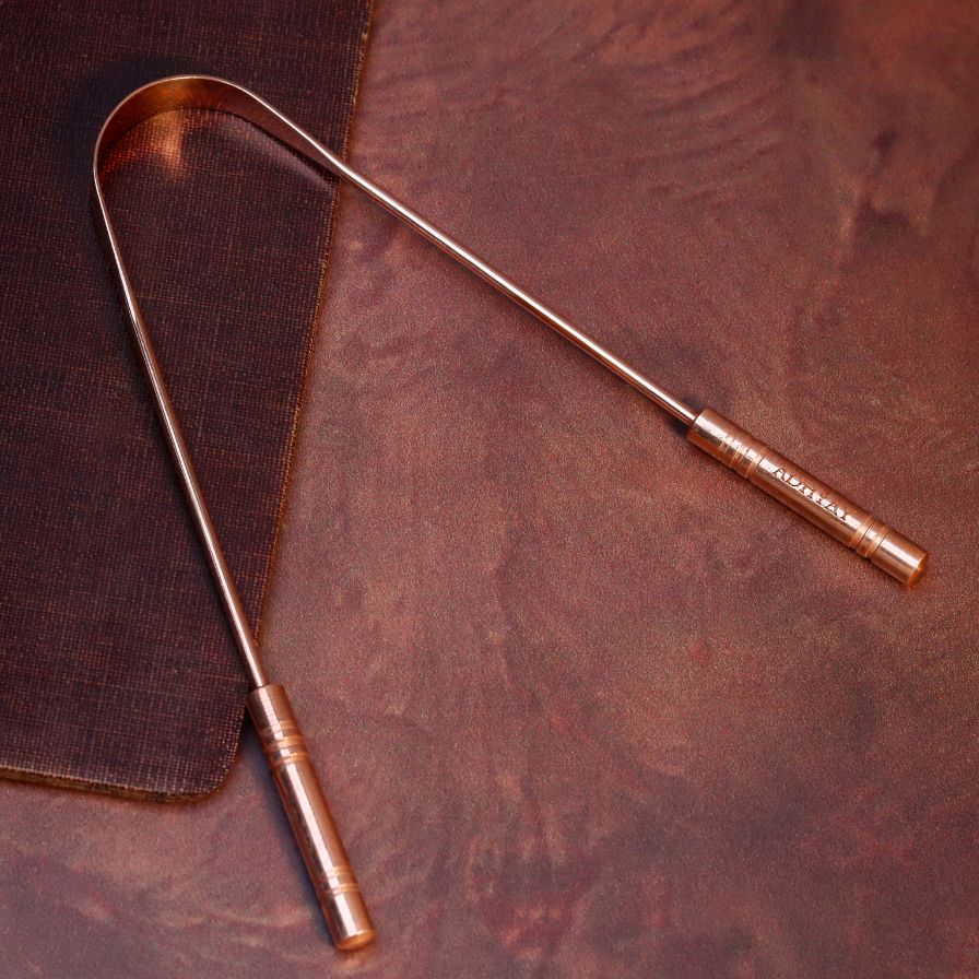 copper tongue cleaner