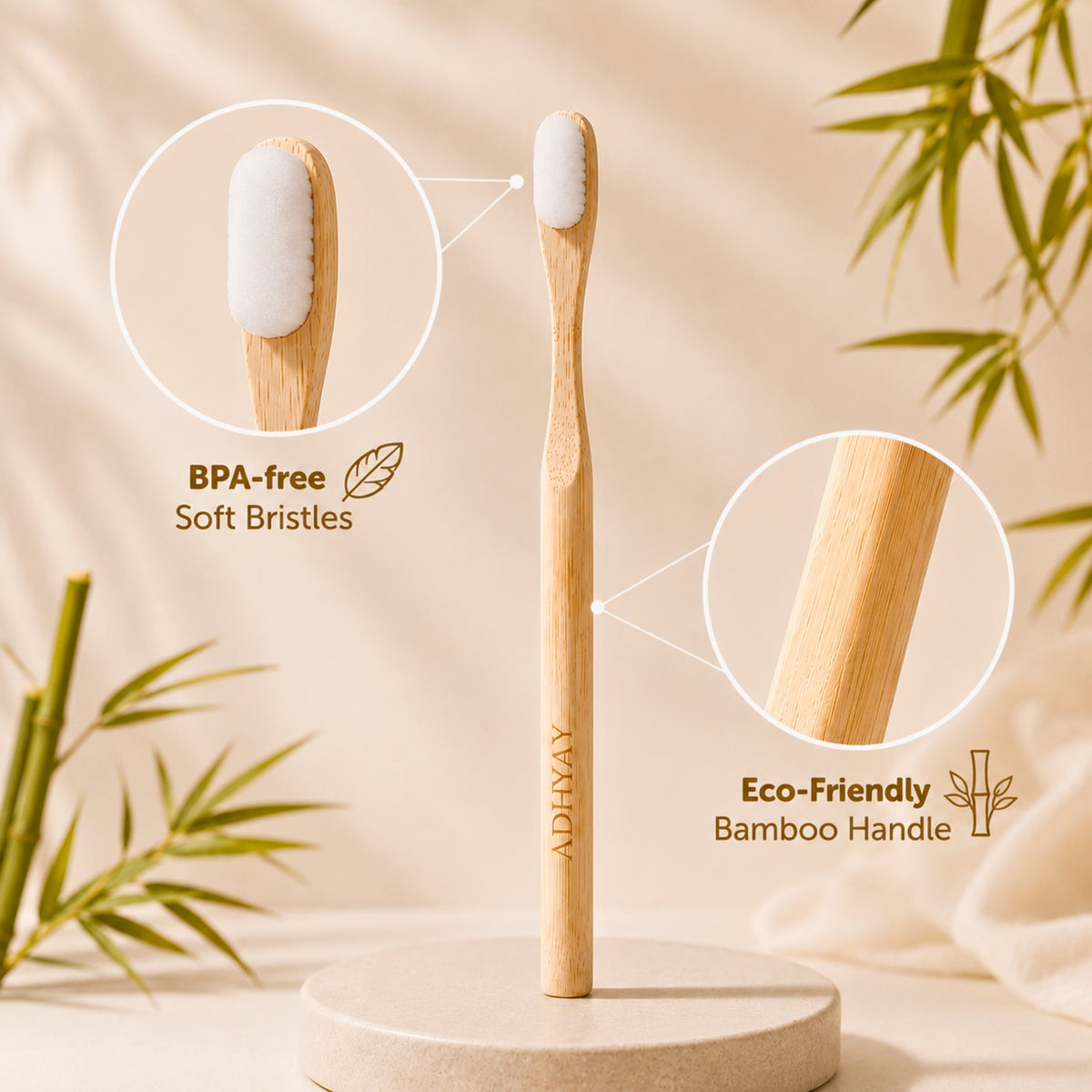 eco friendly tooth brush BPA Free bristles