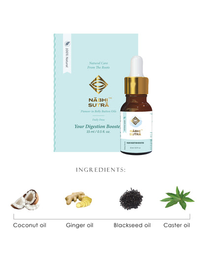Daily Digestion Dose and Healthy Hair Belly Button Oils