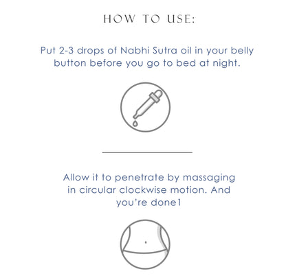 Daily Digestion Dose and Healthy Hair Belly Button Oils