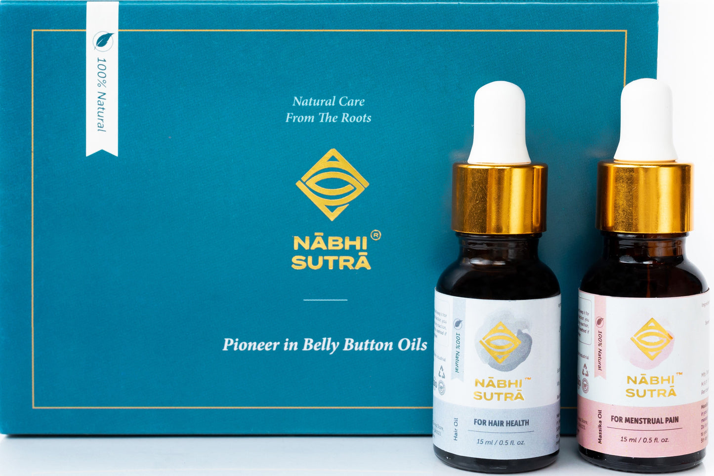 Healthy Hair and Menstrual Pain Relief Belly Button Oils