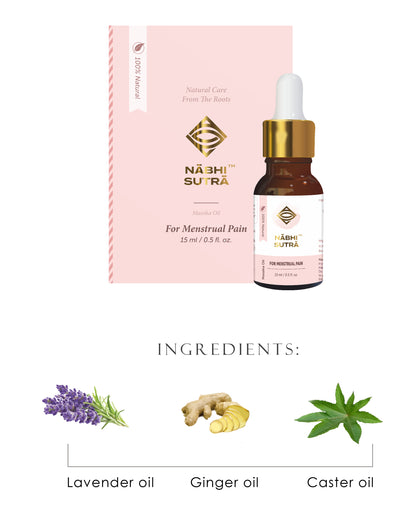 Healthy Hair and Menstrual Pain Relief Belly Button Oils