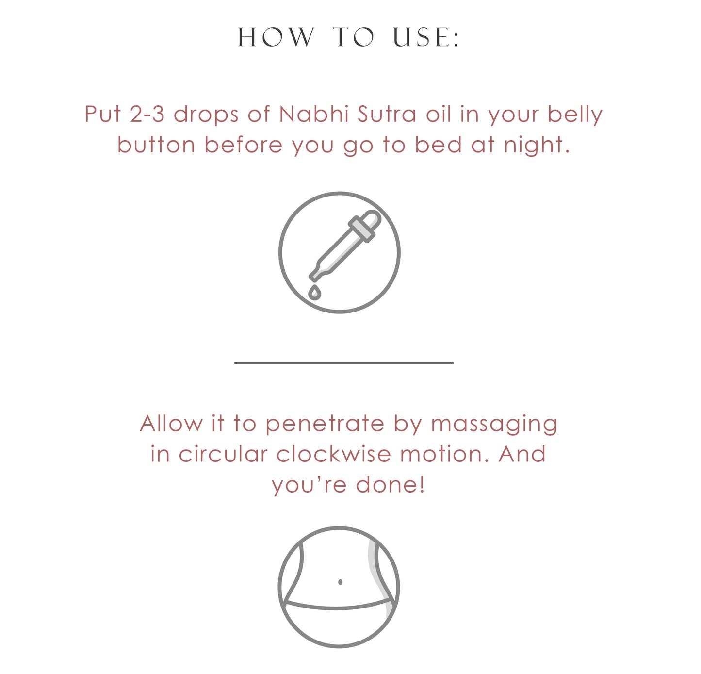 Healthy Hair and Menstrual Pain Relief Belly Button Oils
